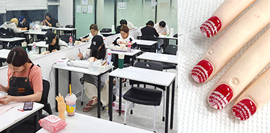 올댓뷰티아카데미 섬세하고 꼼꼼한 네일세계! 네일국가자격증 수업현장