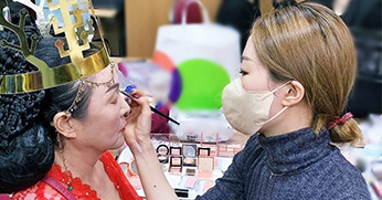 올댓뷰티아카데미 ‘우리옷 한복 바로알리기’ 한복쇼 메이크업 협찬